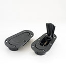 AeroCatch 120 Above Panel Series Latch Kit - Black - 120-2000