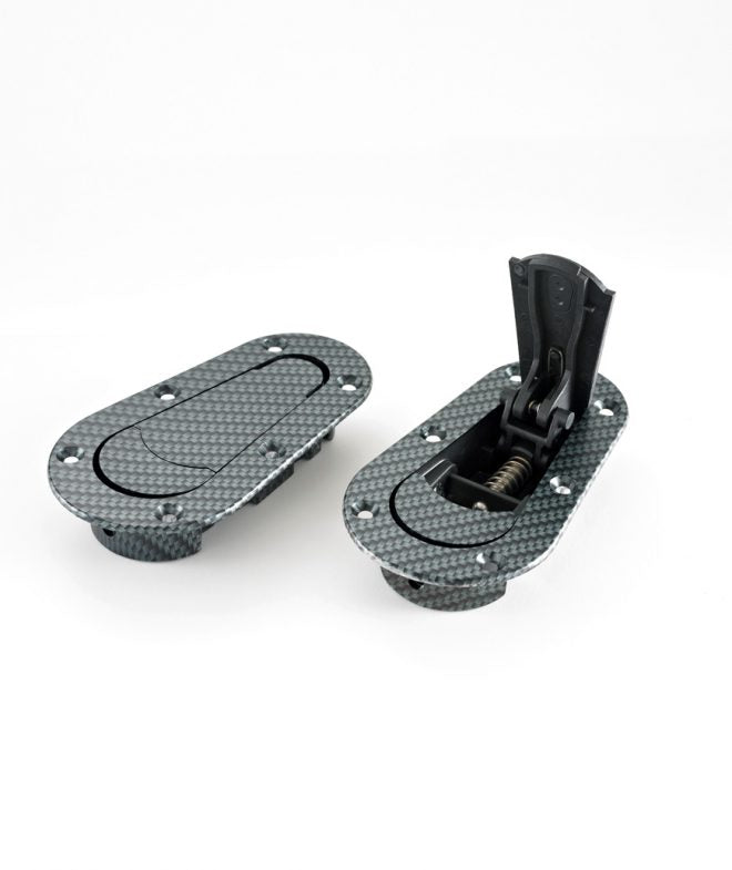 AeroCatch 120 Above Panel Series Latch Kit - Carbon Fiber Look - 120-3000