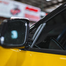 Verus Engineering Carbon Fiber Anti-Buffeting Wind Deflector - 2020+ Toyota Supra A90 - A0218A