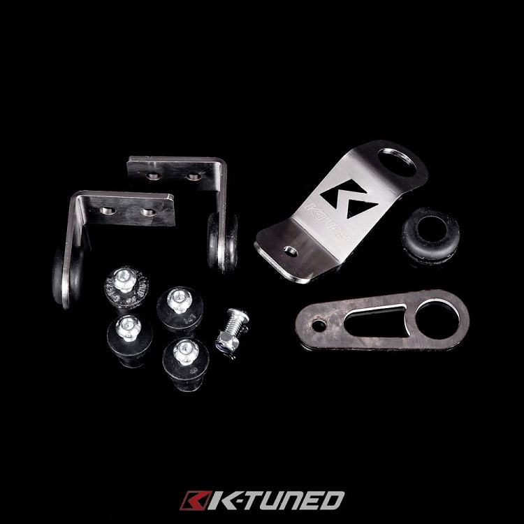 K-Tuned K20 Driver-Side Swap Rad Hose Kit (w/ fan bung & plug) - K92-KIT-D