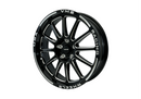 VMS Wheels Black Hawk 18x5 5x120 -25.4 Offset Black Milling Finish - VWBH018