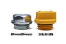Grimmspeed Oil Cap "The Bolt" Aluminum YELLOW Zinc - Subaru All EJ/FA Engines - 120014Y