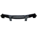 NRG Carbon Fiber Spoiler - Universal (59") w / NRG arrow cut out stands and NRG logo large end plates - CARB-A590NRG