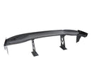 NRG Forged Carbon Fiber Spoiler - Universal (59") w / NRG arrow cut out stands and NRG logo large agreesive end plates ( adjustable) - CARB-A591NRG