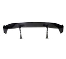 NRG Carbon Fiber Spoiler - Universal (69") w/NRG logo w/ Stand cut out / Large Side Plate - CARB-A691NRG