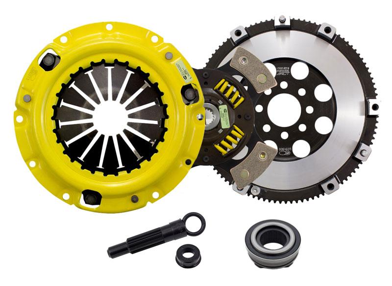 ACT HD/Race Sprung 4 Pad Kit - 96-05 Dodge Neon 2.0 Non-Turbo, 95-99 Mitsubishi Eclipse GS/RS - Conversion Kit Includes Flywheel - DN2-HDG4