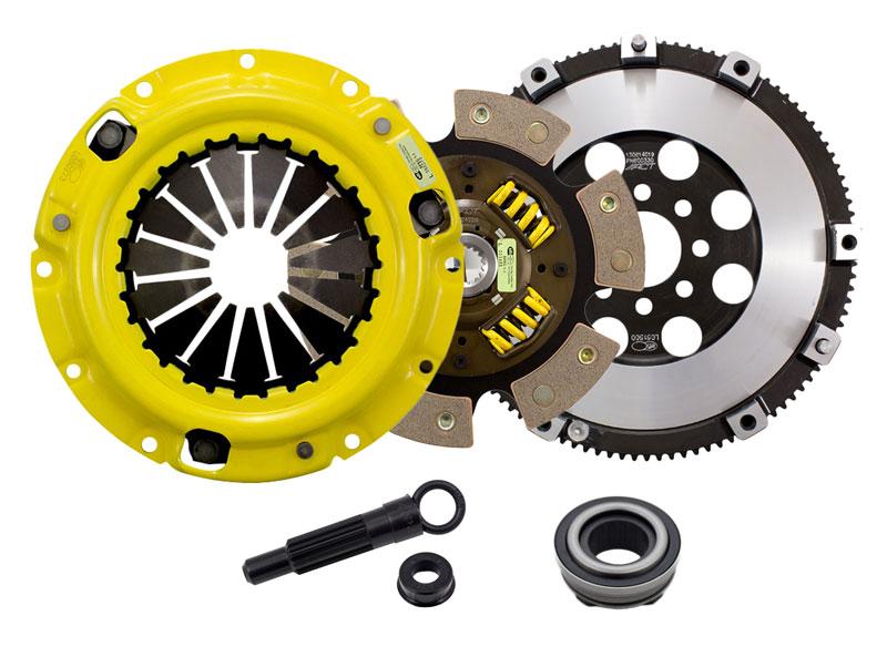 ACT HD/Race Sprung 6 Pad Kit - 96-05 Dodge Neon 2.0 Non-Turbo, 95-99 Mitsubishi Eclipse GS/RS - Conversion Kit Includes Flywheel - DN2-HDG6