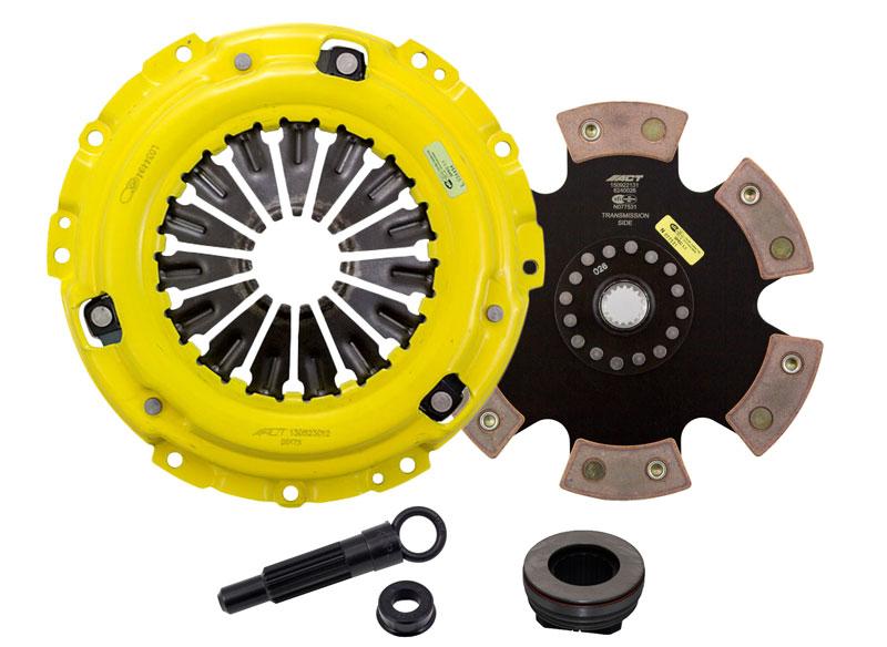 ACT XT/Race Rigid 6 Pad Kit - 03-05 Dodge Neon SRT4 - Conversion Kit - Flywheel Not Included - DN3-XTR6