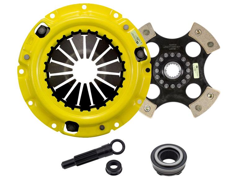 ACT HD/Race Rigid 4 Pad Kit - 96-05 Dodge Neon 2.0 Non-Turbo, 95-99 Mitsubishi Eclipse GS/RS - Conversion Kit Flywheel Not Included - DN5-HDR4