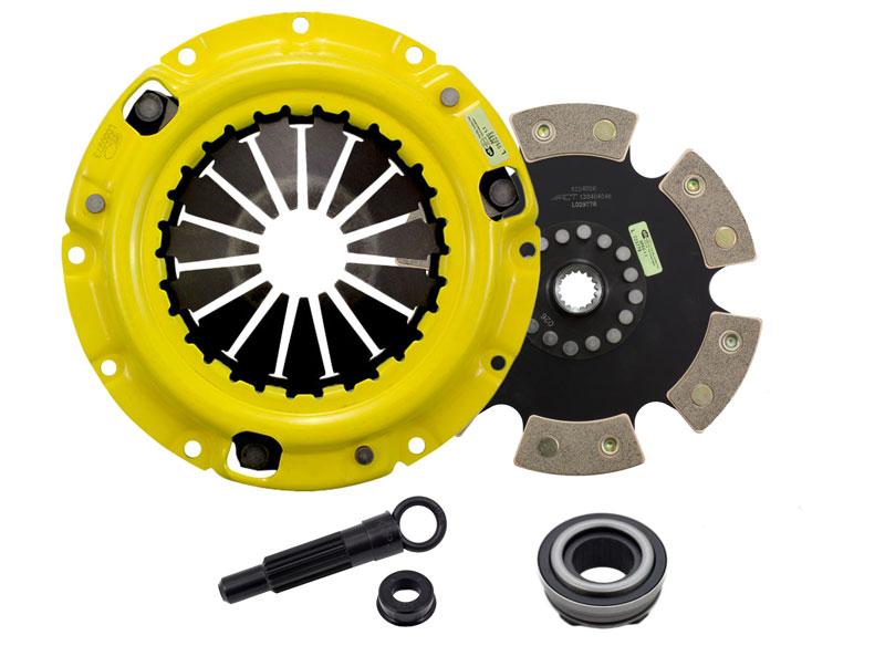ACT HD/Race Rigid 6 Pad Kit - 96-05 Dodge Neon 2.0 Non-Turbo, 95-99 Mitsubishi Eclipse GS/RS - Conversion Kit Flywheel Not Included - DN5-HDR6