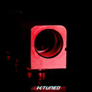 K-Tuned K-Series Fuel Rail Kit with Factory K-Series Side Feed with Gauge (RSX/EP3/8th/9th Gen Civic) - Red - KTD-KSG-RED