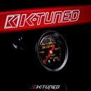 K-Tuned K-Series Fuel Rail Kit with Factory K-Series Side Feed with Gauge (RSX/EP3/8th/9th Gen Civic) - Red - KTD-KSG-RED