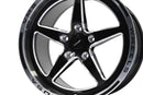 VMS Wheels Star 17x10 5x120 +44 Offset Black Milling Finish - VWST015