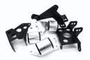 Hasport Dual Height Engine Mount Kit for EK 96-00 Civic w/ K-Series Engine w/ 12-15 Civic Si / 09-14 TSX / 08-12 Accord Transmission) (requires 92-95 Civic front subframe/suspension) - Race (U70A) Urethane - EKK5-70A