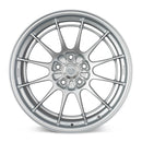 Enkei NT03+M 18x9.5 5x114.3 27mm Offset 72.6mm Bore F1 Silver Wheel - 3658956527SP