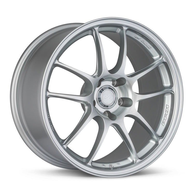 Enkei PF01 18x9.5 5x114.3 15mm Offset 75 Bore Dia Silver Wheel - 460-895-6615SP