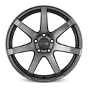 Enkei PF07 18x10 5x114.3 38mm Offset Dark Silver Wheel - 490-810-6538DS