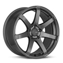 Enkei PF07 19x8 5x114.3 45mm Offset 75mm Bore Dark Silver Wheel - 490-980-6545DS