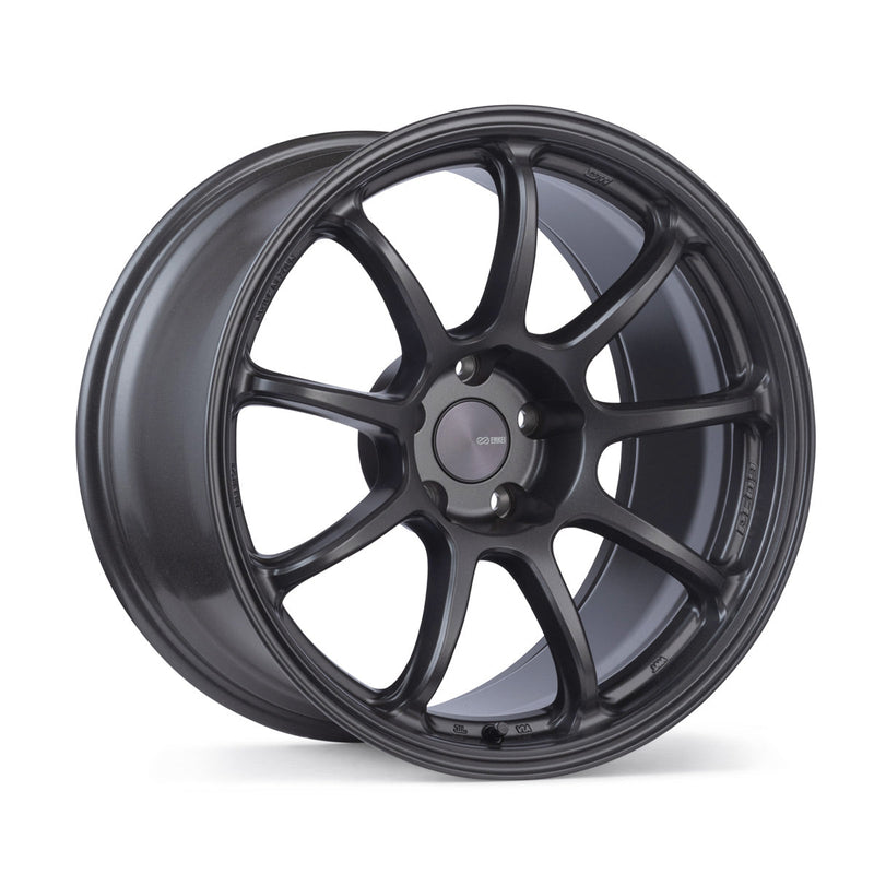 Enkei PF09 17x9 5x100 45mm Offset 75mm Bore Matte Gunmetal Wheel - 540-790-8045GM