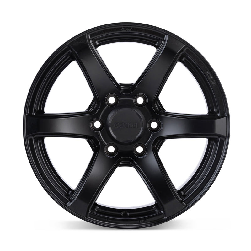 Enkei Cyclone 18x9 6x139.7 0mm Offset 106.1 Bore - Matte Black Truck & SUV Wheel - 538-890-8400BK