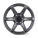 Enkei Cyclone 17x9 6x139.7 0mm Offset 106.1 Bore - Matte Gunmetal Truck & SUV Wheel - 538-790-8400GM