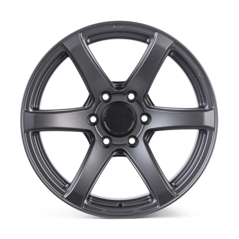 Enkei Cyclone 16x8 6x139.7 0mm Offset 106.1 Bore - Matte Gunmetal Truck & SUV Wheel - 538-680-8400GM