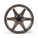 Enkei T6R 17x8 45mm Offset 5x100 Bolt Pattern 72.6 Bore Matte Bronze Wheel - 539-780-8045ZP