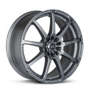 Enkei EDR9 18x7.5 5x100/114.3 45mm Offset 72.6 Bore Dia Silver Wheel - 441-875-0245SP