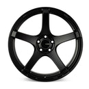 Enkei Kojin 17x8 45mm Offset 5x112 Bolt Pattern 72.6mm Bore Dia Matte Black Wheel - 476-780-4445BK