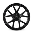 Enkei M52 18x8 32mm Offset 5x120 Bolt Pattern 72.6mm Bore Dia Hyper Black Wheel - 480-880-1232HB