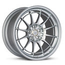 Enkei NT03+M 18x10 5x130 60mm Offset 71.6mm Bore Silver Wheel - 365810PO60SP