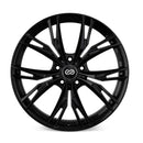 Enkei ONX 18x8 5x120 40mm Offset 72.6mm Bore Black Wheel - 505-880-1240BK
