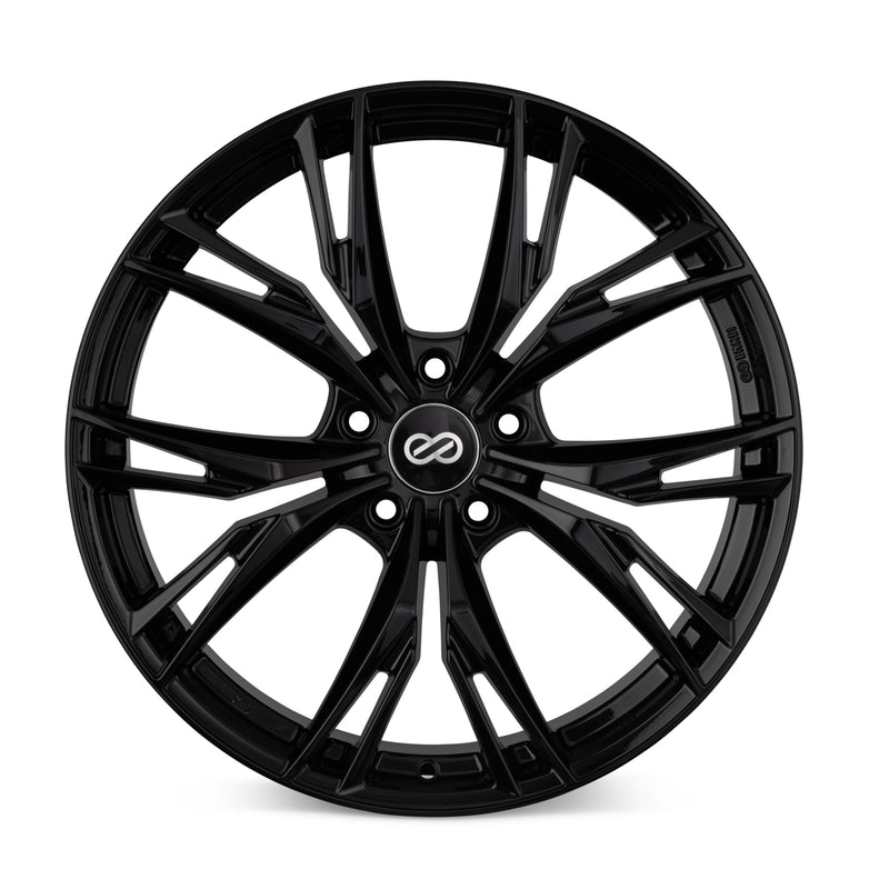 Enkei ONX 18x8 5x120 40mm Offset 72.6mm Bore Black Wheel - 505-880-1240BK