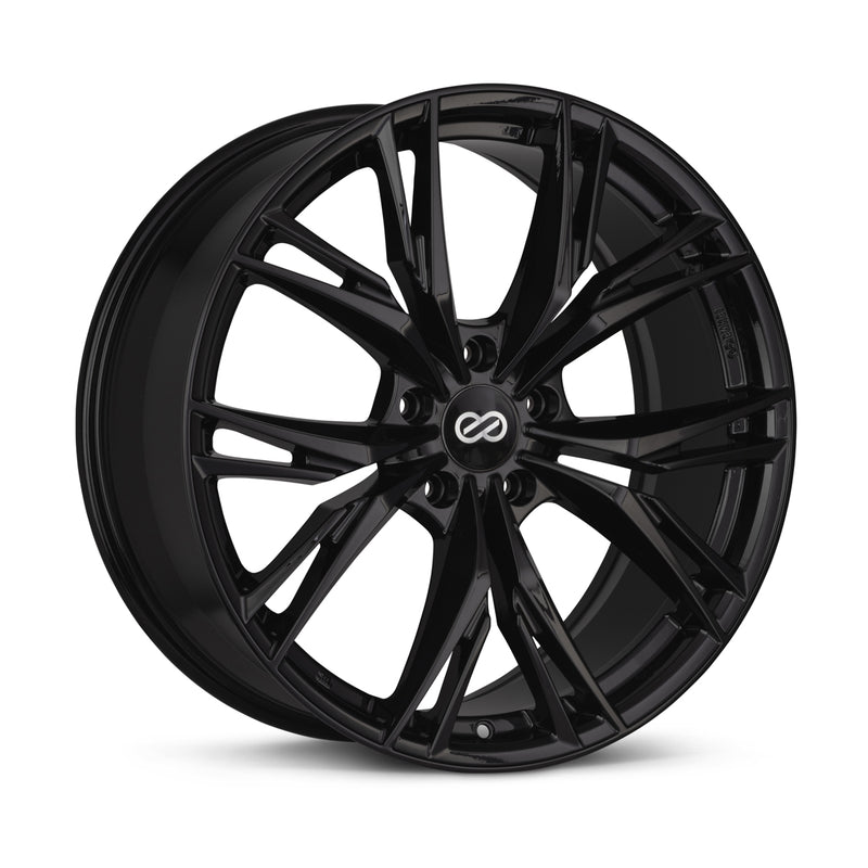 Enkei ONX 18x8 5x120 40mm Offset 72.6mm Bore Black Wheel - 505-880-1240BK