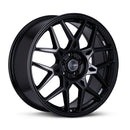 Enkei PDC 16x7 5x114.3 38mm Offset 72.6mm Bore Black Wheel - 502-670-6538BK