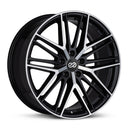 Enkei Phantom 20x8.5 5x114.3 40mm Offset Black Machined Wheel - 518-285-6540BKM