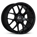 Enkei Raijin 19x9.5 35mm Offset 5x120 Bolt Pattern 72.6 Hub Bore Black Wheel - 467-995-1235BK