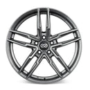 Enkei SS05 20x8.5 5x120 40mm Offset 72.6mm Bore Hyper Grey Wheel - 511-285-1240GR