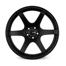 Enkei T6S 17x8 45mm Offset 5x114.3 Bolt Pattern 72.6 Bore Matte Black Wheel - 485-780-6545BK