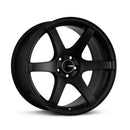 Enkei T6S 17x8 45mm Offset 5x112 Bolt Pattern 72.6 Bore Matte Black Wheel - 485-780-4445BK