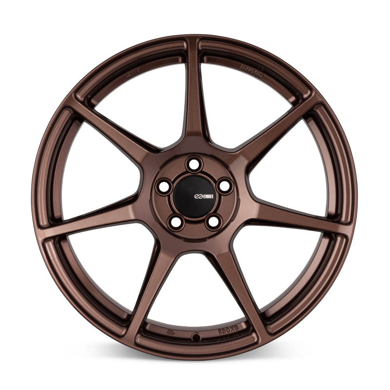 Enkei TFR 19x8.5 5x114.3 35mm Offset 72.6 Bore Diameter Copper Wheel - 516-985-6535ZP