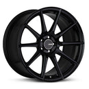 Enkei TS10 18x8.5 5x114.3 35mm Offset 72.6mm Bore Black Wheel - 499-885-6535BK