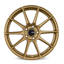 Enkei TS10 18x8.5 5x114.3 50mm Offset 72.6mm Bore Gold Wheel - 499-885-6550GG