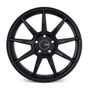 Enkei TS9 17x8 5x114.3 45mm offset 72.6mm Bore Black Paint - 492-780-6545BK