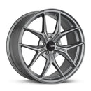 Enkei TSR-X 18x8 45mm Offset 5x114.3 BP 72.6 Hub Bore Storm Gray Wheel - 529-880-6545GR