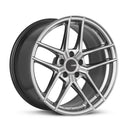 Enkei TY5 18x8 5x114.3 50mm Offset 72.6mm Bore Hyper Silver Wheel - 498-880-6550HS