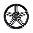 Enkei Victory 20x8.5 5x114.3 40mm Offset 72.6mm Bore Black Machined Wheel - 532-285-6540BKM
