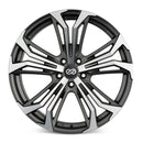 Enkei Vortex 5 Wheel 17x7.5 40mm Offset 5x114.3mm Bore - Anthracite Machined - 510-775-6540AM