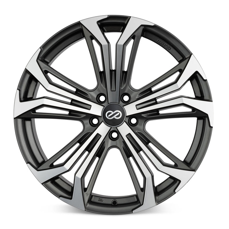 Enkei Vortex 5 Wheel 20x8.5 38mm Offset, 5x114.3mm Bore - Anthracite Machined - 510-285-6538AM