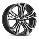 Enkei Vortex 5 Wheel 20x8.5 38mm Offset, 5x114.3mm Bore - Anthracite Machined - 510-285-6538AM